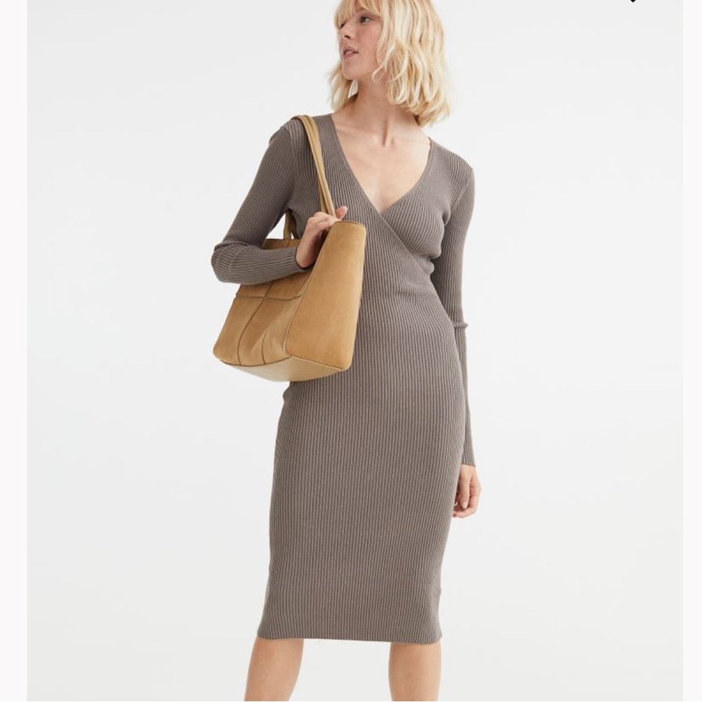 H&M Wrap Sweater Dress